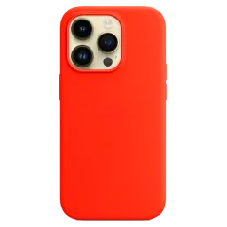 Silicon Case Premium Red for iPhone 14 Series