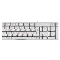 Tastatură Sven KB-S300, Cu fir, Alb