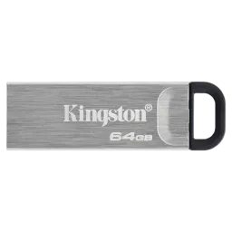USB Flash Drive Kingston DataTraveler Kyson, 64GB, Argintiu