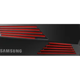 Samsung SSD 990 PRO NVMe M.2 with Heatsink (MZ-V9P4T0CW), SSD M.2 Type 2280 (M), PCIe 4.0 x4, NVMe 2.0, 2400 TB (TBW), Read/Write - 7450/6900 MBps, 4 TB SSD M.2, PCIe 4.0 x4, NVMe 2.0, 4 TB