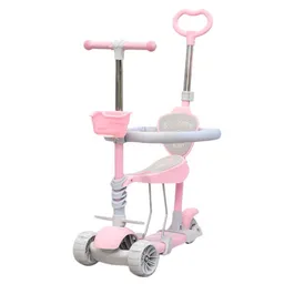 Trotinetă New World 5in1 Pink