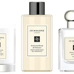 Set de parfumuri pentru ea Jo Malone London English Pear & Freesia Cologne 50ml + Body Gel 100ml + Candle 65g