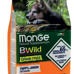Monge Super Premium All Breeds Puppy & Junior Duck/Potatoes