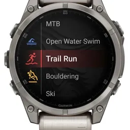 Smartwatch Garmin fēnix 8 AMOLED Sapphire Bare Titanium (010-02904-40)