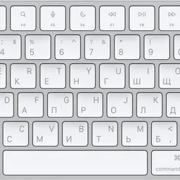 Tastatură Apple Magic Keyboard RU White (MXCK3RS/A)