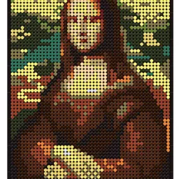 Set de construcție Wange Mona Lisa 3262pcs (5121)