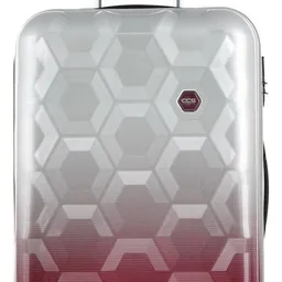 Valiză CCS 5226 S Grey/Burgundy