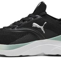 Adidași pentru dame Puma Softride Mayve Wns Puma Black/Light Moss/White, s.38.5