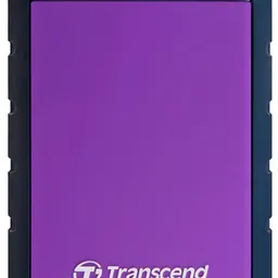 Hard disk extern Transcend StoreJet 25H3P 1Tb Rubber Grey/Violet