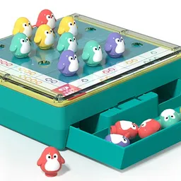 Joc educativ de masa Hola Toys Penguin Puzzle (E7986)