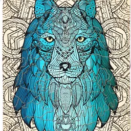 Puzzle Piecezz Puzzle 40pcs Wolf