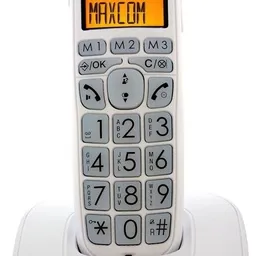 Telefon fără fir Maxcom MC6800 Big Button White