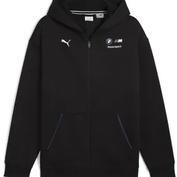 Hanorac pentru bărbați Puma Bmw Mms Ess+ Fz FL Puma Black, s.XXL
