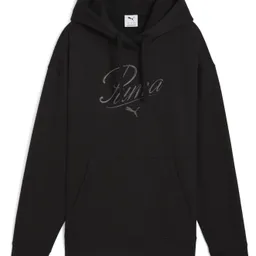 Hanorac damă Puma Ess Script Comfort Fl Puma Black, s.M