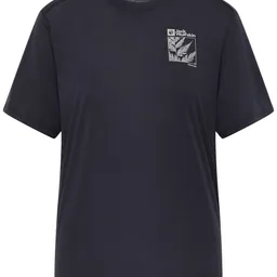 Jack Wolfskin Vonnan Graphic T W Explore Graphite, s.XS