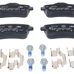 Set placute frână ATE 13.0460-2781.2