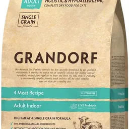 Grandorf Adult Indoor 4 Meat 400g
