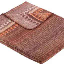 Pătura IBENA Jacquard Baumwolldecke Gizeh 140x200cm Brown/Beige