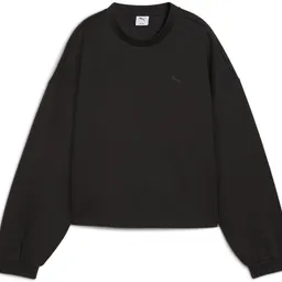 Hanorac damă Puma Wardrobe Ess Oversized Crew Puma Black, s.L