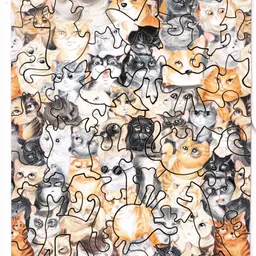 Puzzle Piecezz Puzzle 40pcs Cat Party