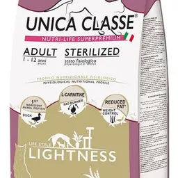 Hrană uscată pentru pisici Gheda Unica Classe Adult Sterilized Lightness Duck 1.5kg