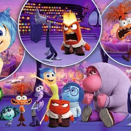 Puzzle Trefl 4in1 Disney Inside Out 2 (34652)