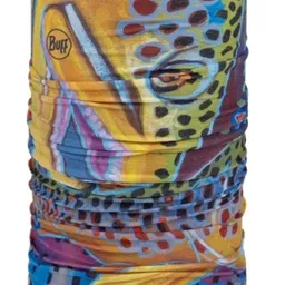 Headwear multifuncțional Buff CoolNet UV Trout Confetti
