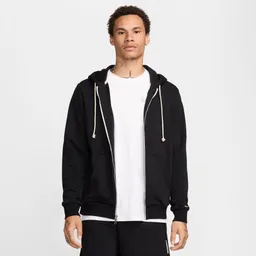 Hanorac pentru bărbați Nike M Nk Df Si Fz Hd Black/Pale Ivory, s.XXL