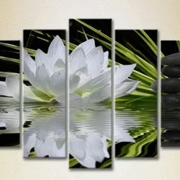 Pictură Rainbow Polyptych Water lily and massage stones 02 (2932273)