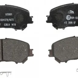 Set placute frână ATE 13.0460-5691.2