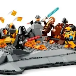 Set de construcție Lego Star Wars: Obi-Wan Kenobi vs. Darth Vader (75334)