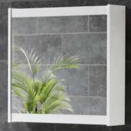 Dulap cu oglindă Martat Teos 60 White (11951)