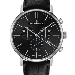 Ceas de mână pentru bărbați Claude Bernard 10258-3-NIN Cuarț / 40 mm