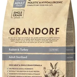 Grandorf Adult Sterilised Rabbit & Turkey