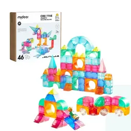 Set de construcție Mideer Magnetic Building Blocks 46pcs (MD1407)