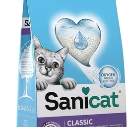 Asternut igienic pentru pisici Sanicat Classic Lavender 8L