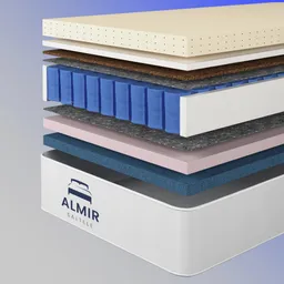 Saltea ortopedică Almir Latex Plus 80x200cm