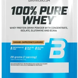 Proteină Biotech 100% Pure Whey Caramel & Capuccino