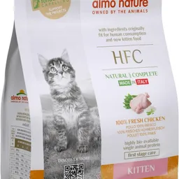 Hrană uscată pentru pisici Almo Nature HFC Kitten Fresh Chicken 300g