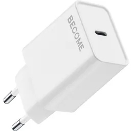 Încărcător CellularLine Become Type-C 25W White (ECORCYACHUSBC25WW)