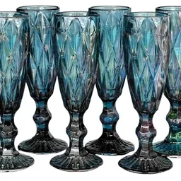Set of Pahare Nova Ceramics 200ml Blue