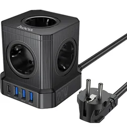 Protecţie împotriva supratensiunii Hoco NS8 Sharp 5 Black