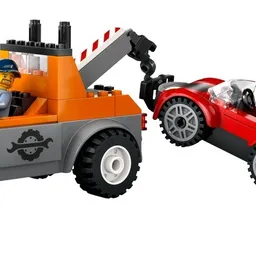 Lego City Tow Truck and Sports Car Repair