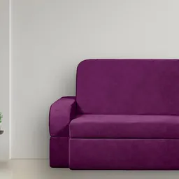 Canapea fără ramă Edka Terra 3in1 140x200x30 M10 Dark Purple