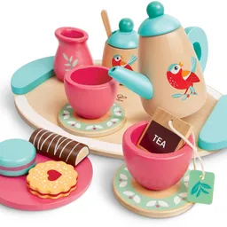 Seturi de veselă pentru păpuși Hape Tea Time (E3207)