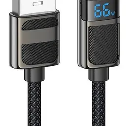 Cablu USB to Type-C Hoco U137 5A Line 1.2m (Black)