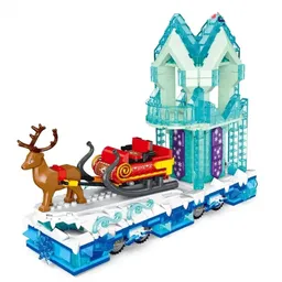 Set de construcție Jie Star Frozen Ice Castle (JJ9012)