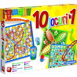 Joc educativ de masa AS 10 Jocuri in 1 RO (1040-50056)