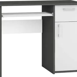 Masa de birou Magnusplus Maja 1.2m Graphite/White