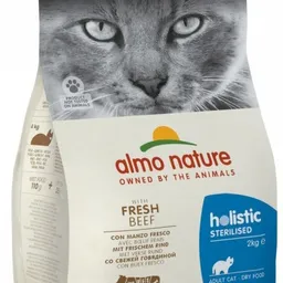 Hrană uscată pentru pisici Almo Nature Holistic Sterilised Beef 2kg